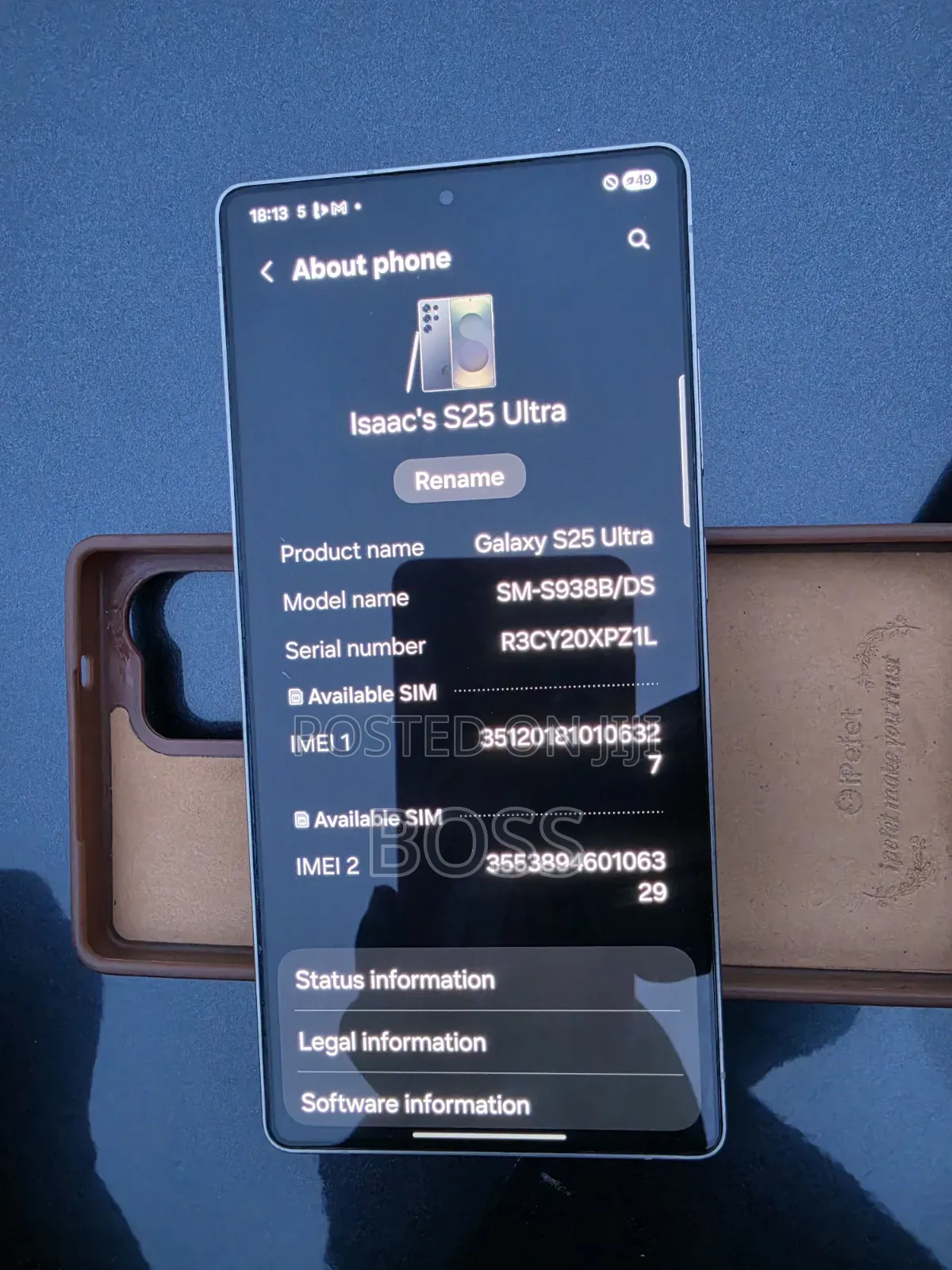 Samsung Galaxy S25 Ultra 512 GB Gray