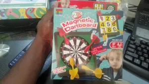  2-in-1 Magnetic Dartboard Game 