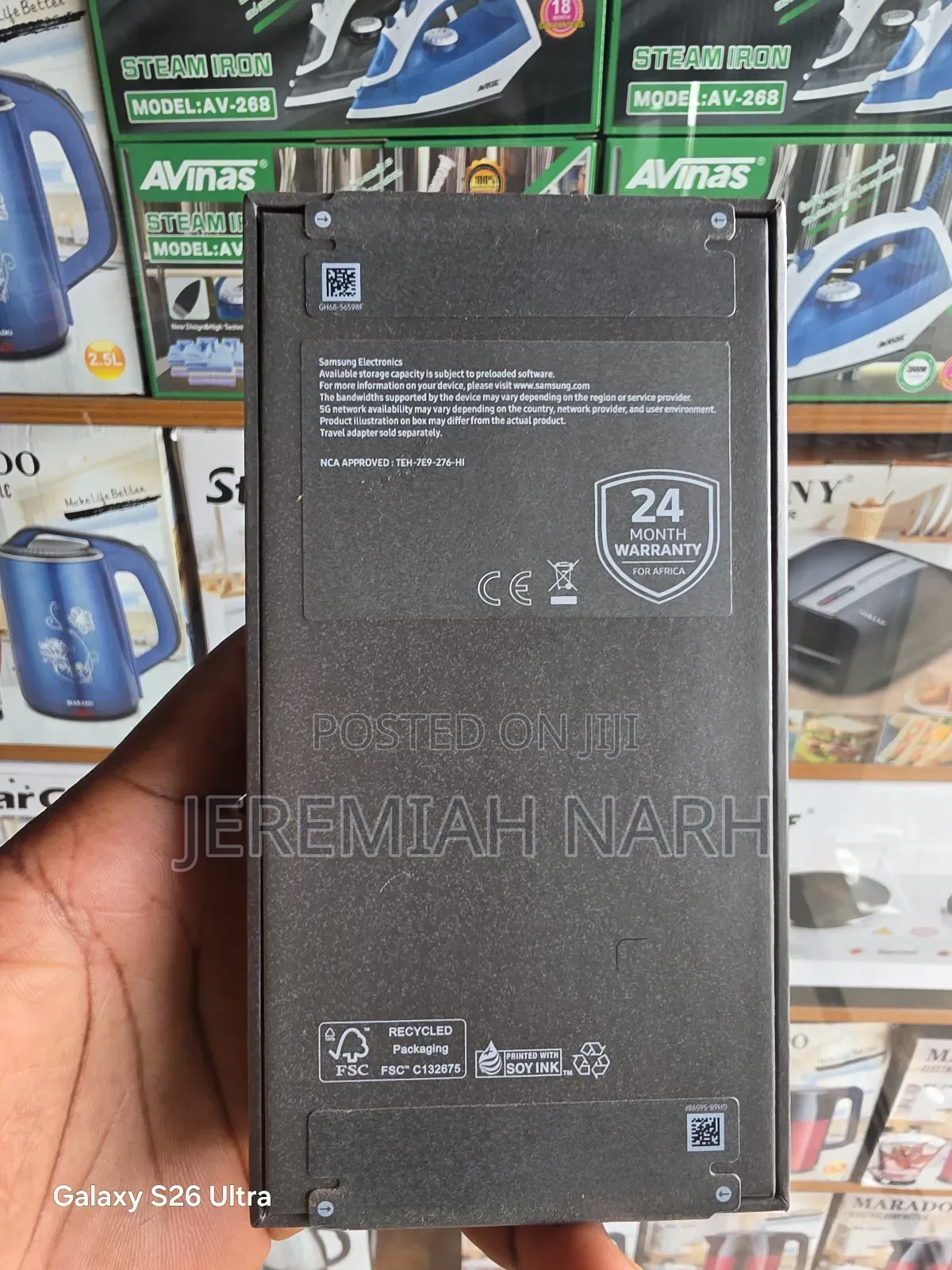New Samsung Galaxy s26 256 GB White