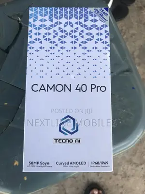 New Tecno Camon 40 Pro 5G 256 GB Gray