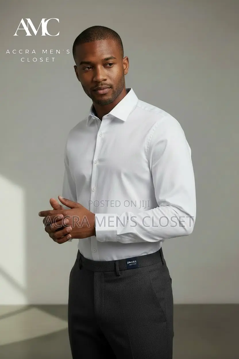 Men's Slim Fit Long Sleeve Shirts - Formal, Office Smart Casual
