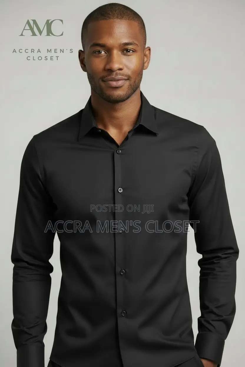 Men's Slim Fit Long Sleeve Shirts - Formal, Office Smart Casual