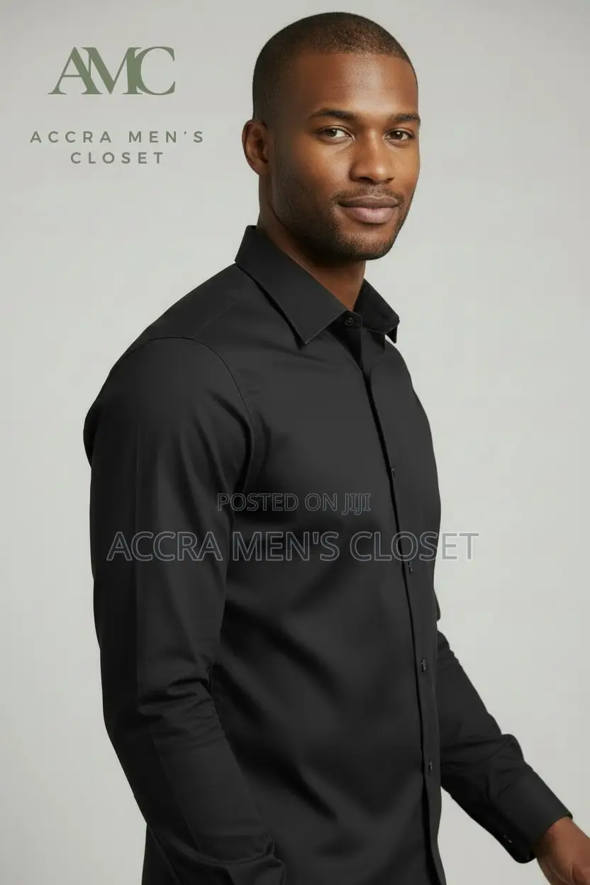 Men's Slim Fit Long Sleeve Shirts - Formal, Office Smart Casual