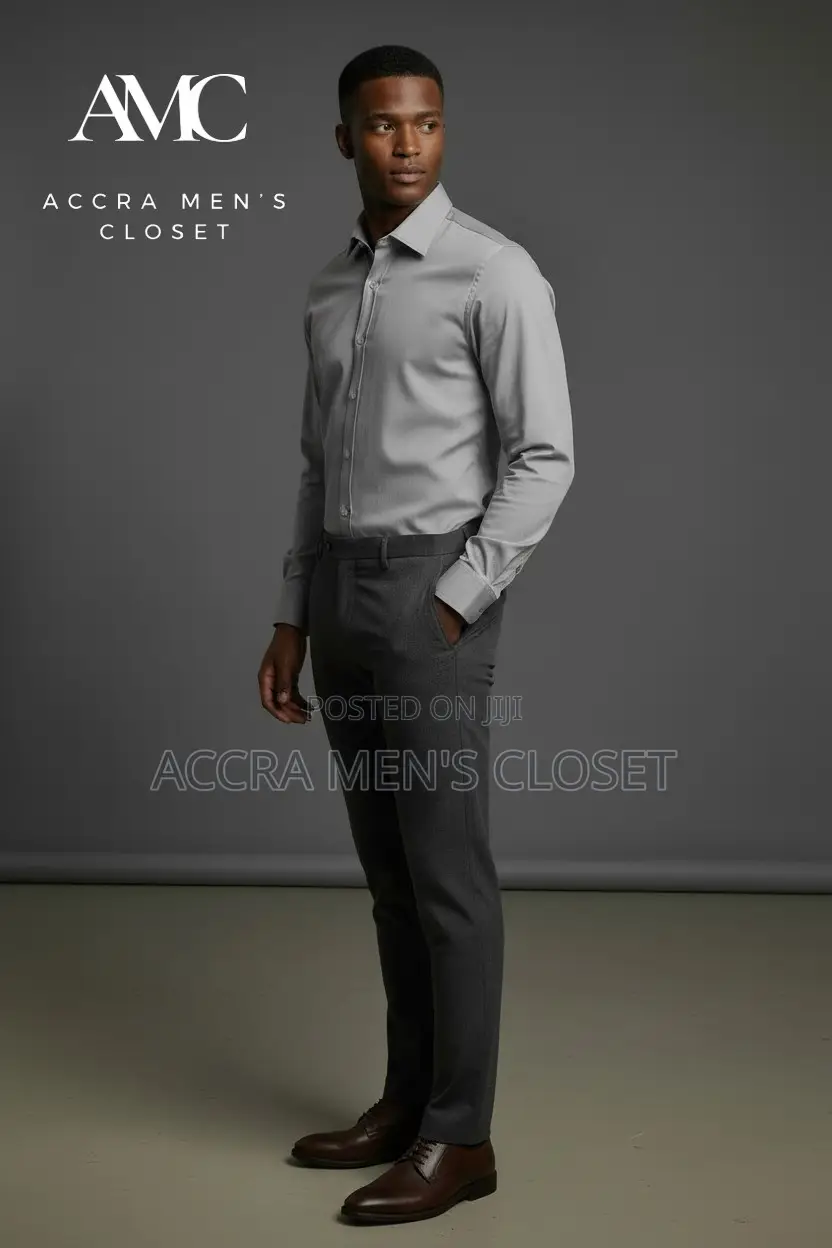 Men's Slim Fit Long Sleeve Shirts - Formal, Office Smart Casual