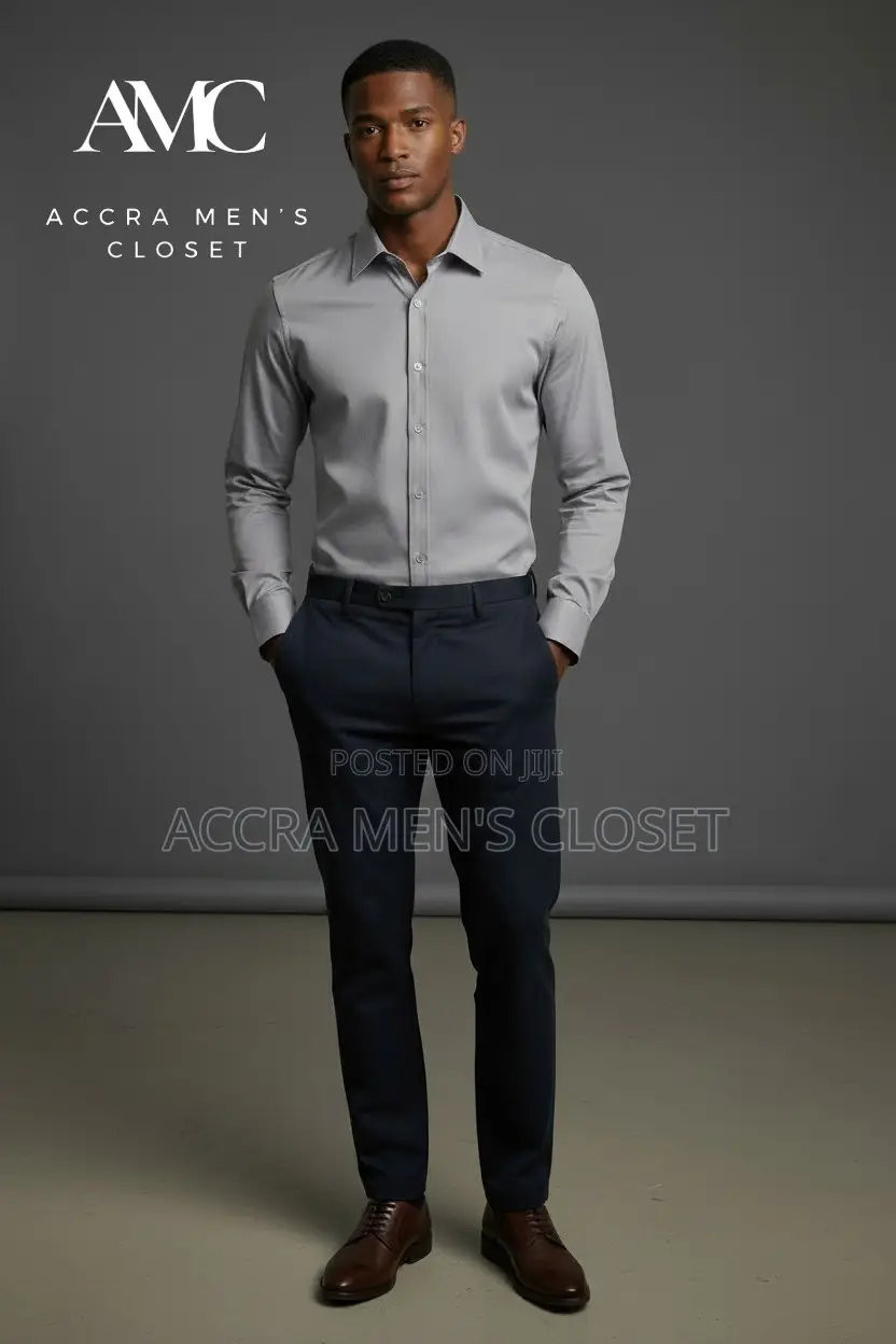 Men's Slim Fit Long Sleeve Shirts - Formal, Office Smart Casual