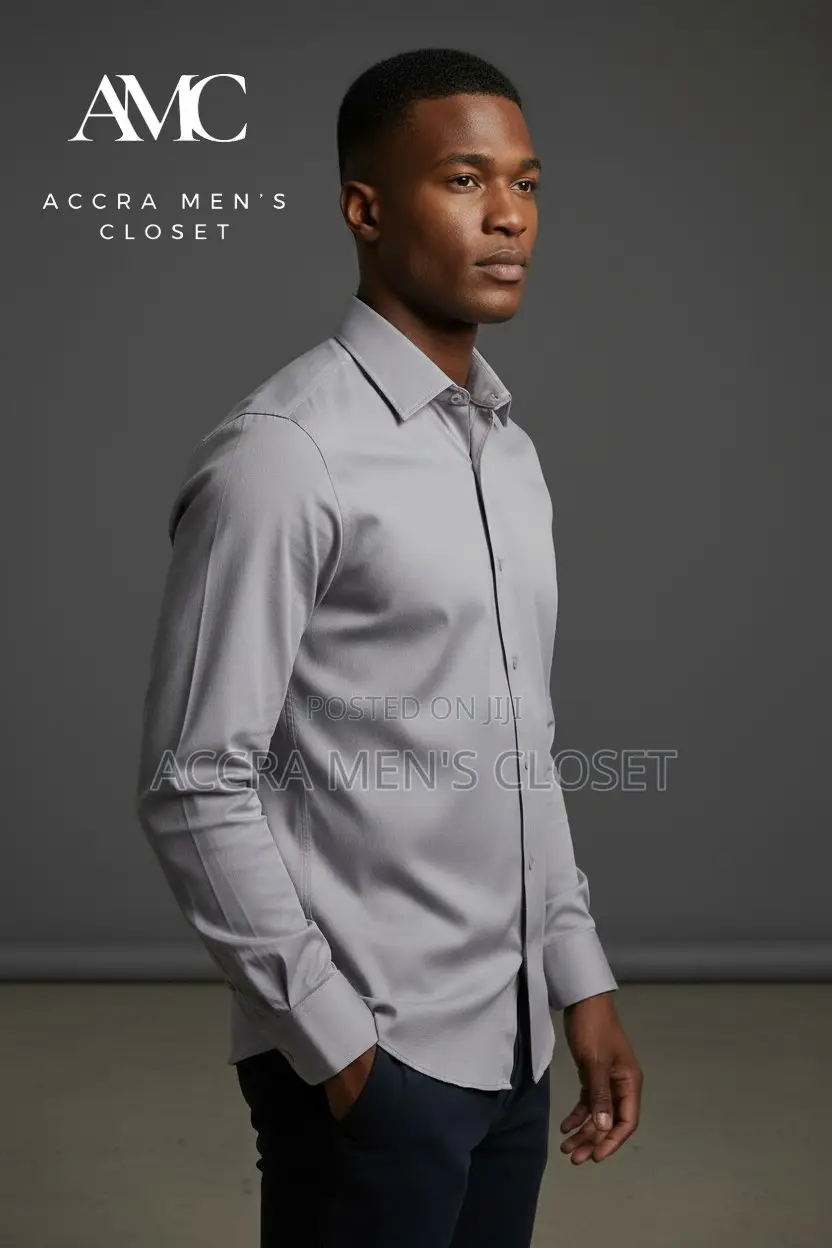 Men's Slim Fit Long Sleeve Shirts - Formal, Office Smart Casual