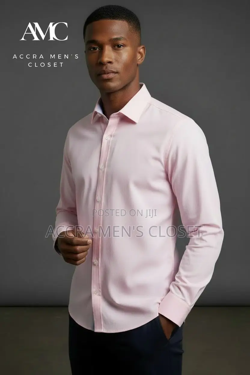 Men's Slim Fit Long Sleeve Shirts - Formal, Office Smart Casual