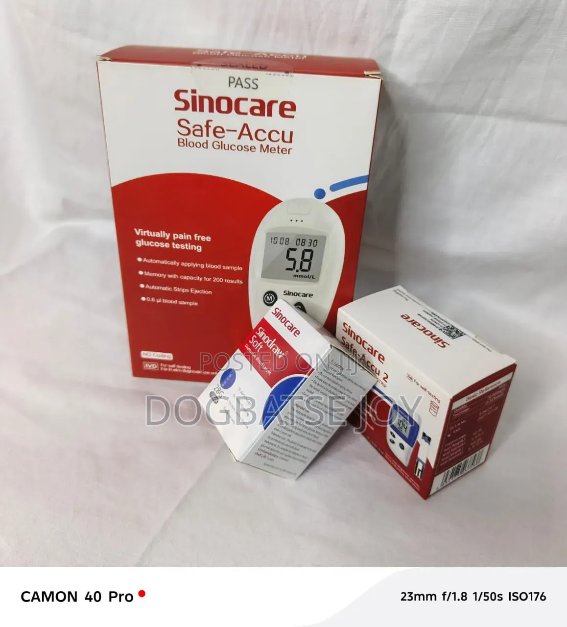 Sinocare Glucometer
