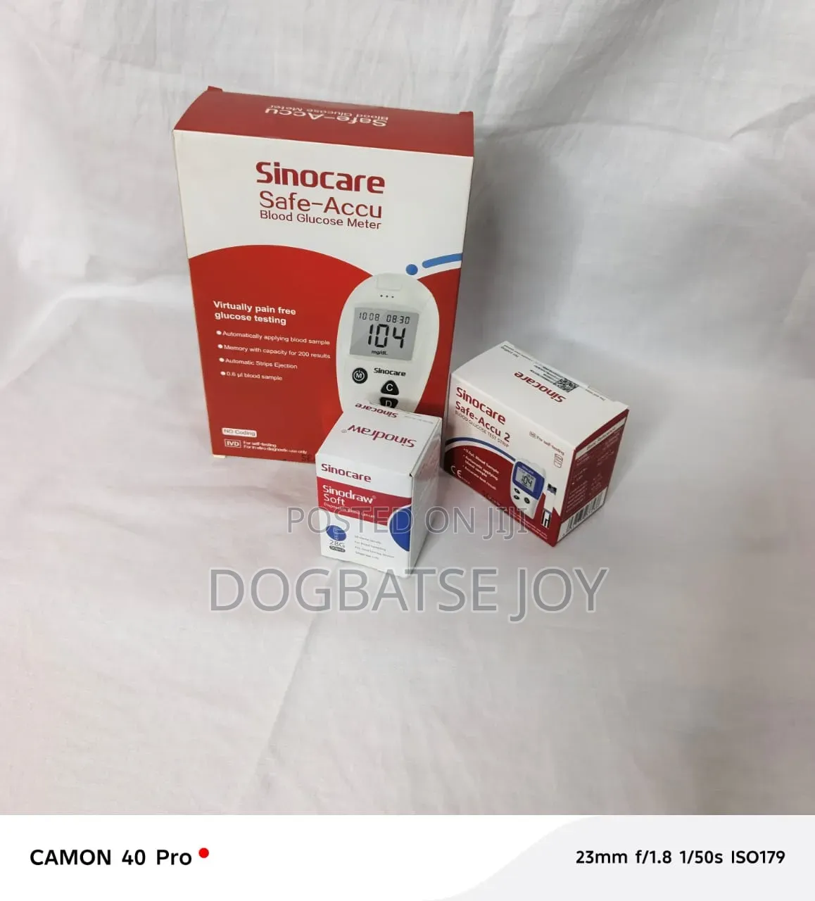 Sinocare Glucometer
