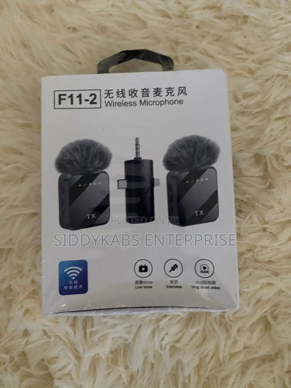 Wireless Noise Cancelling Microphone 3 in 1