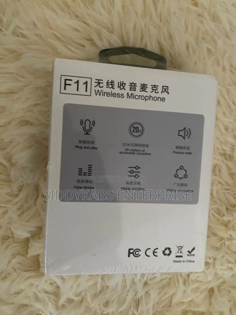 Wireless Noise Cancelling Microphone 3 in 1