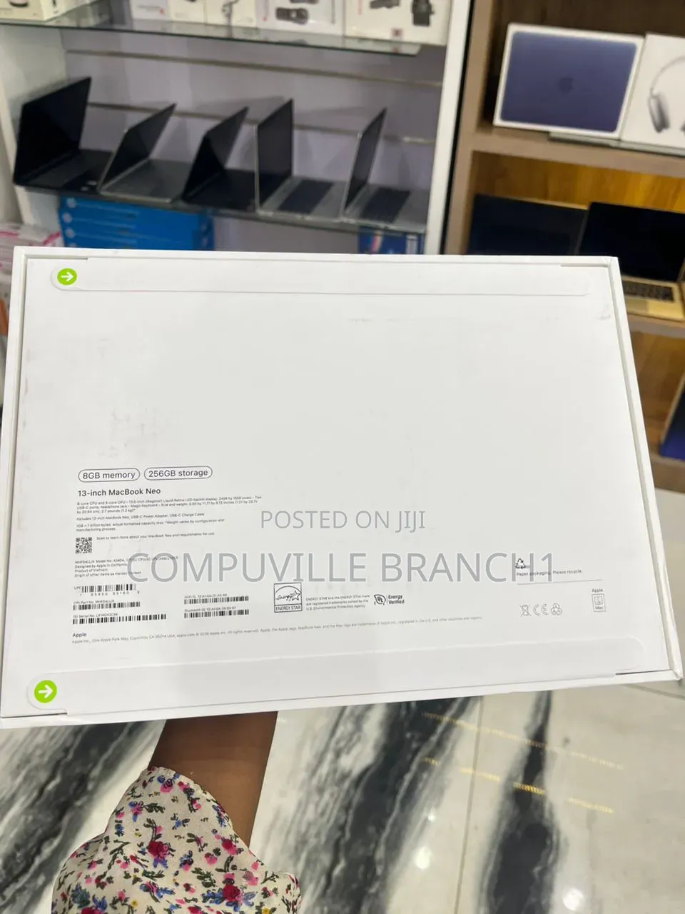 New Laptop Apple MacBook Neo 2026 8GB SSD 256GB