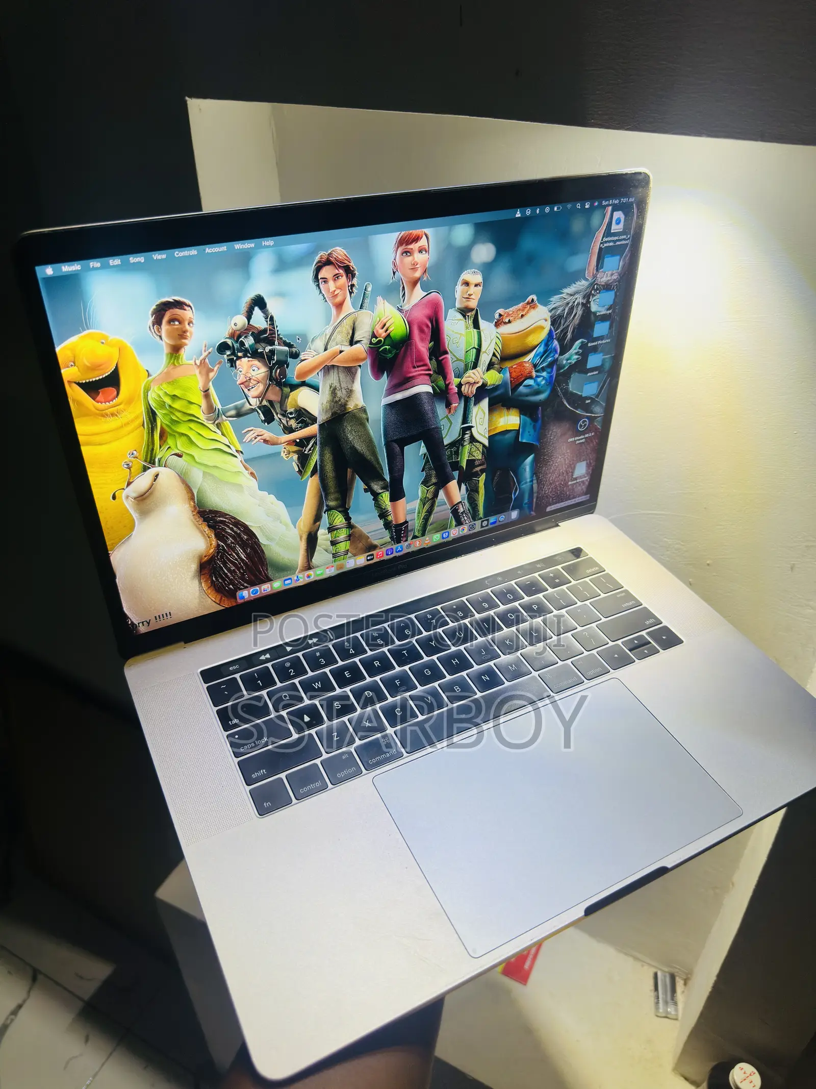 Laptop Apple MacBook Pro 2016 16GB Intel Core i7 HDD 500GB