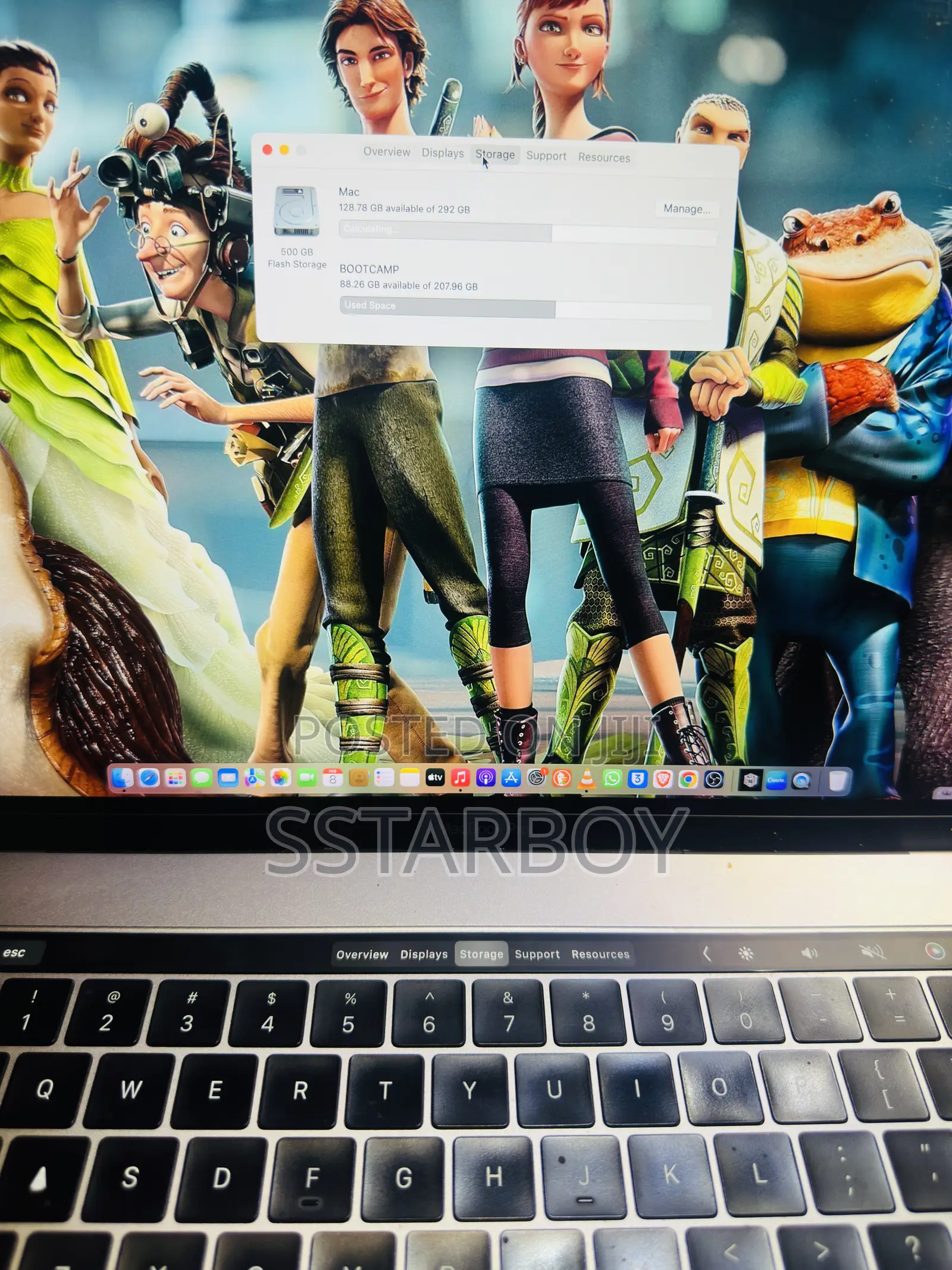 Laptop Apple MacBook Pro 2016 16GB Intel Core i7 HDD 500GB