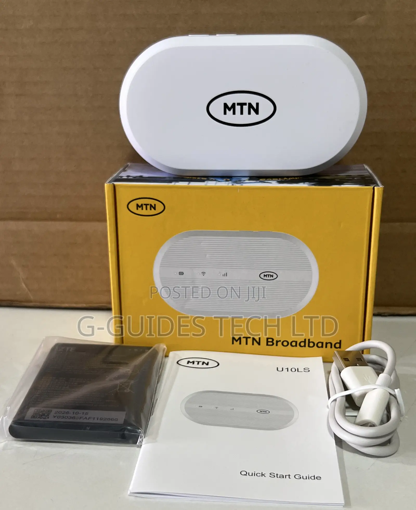 MTN 4g Broadband Universal Mifi Wi-Fi 6 (Zte U10ls)