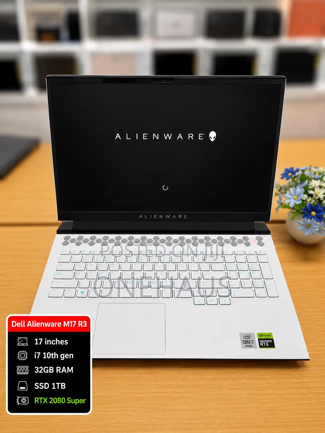 New Laptop Dell Allienware M18 R1 32GB Intel Core i7 SSD 1T