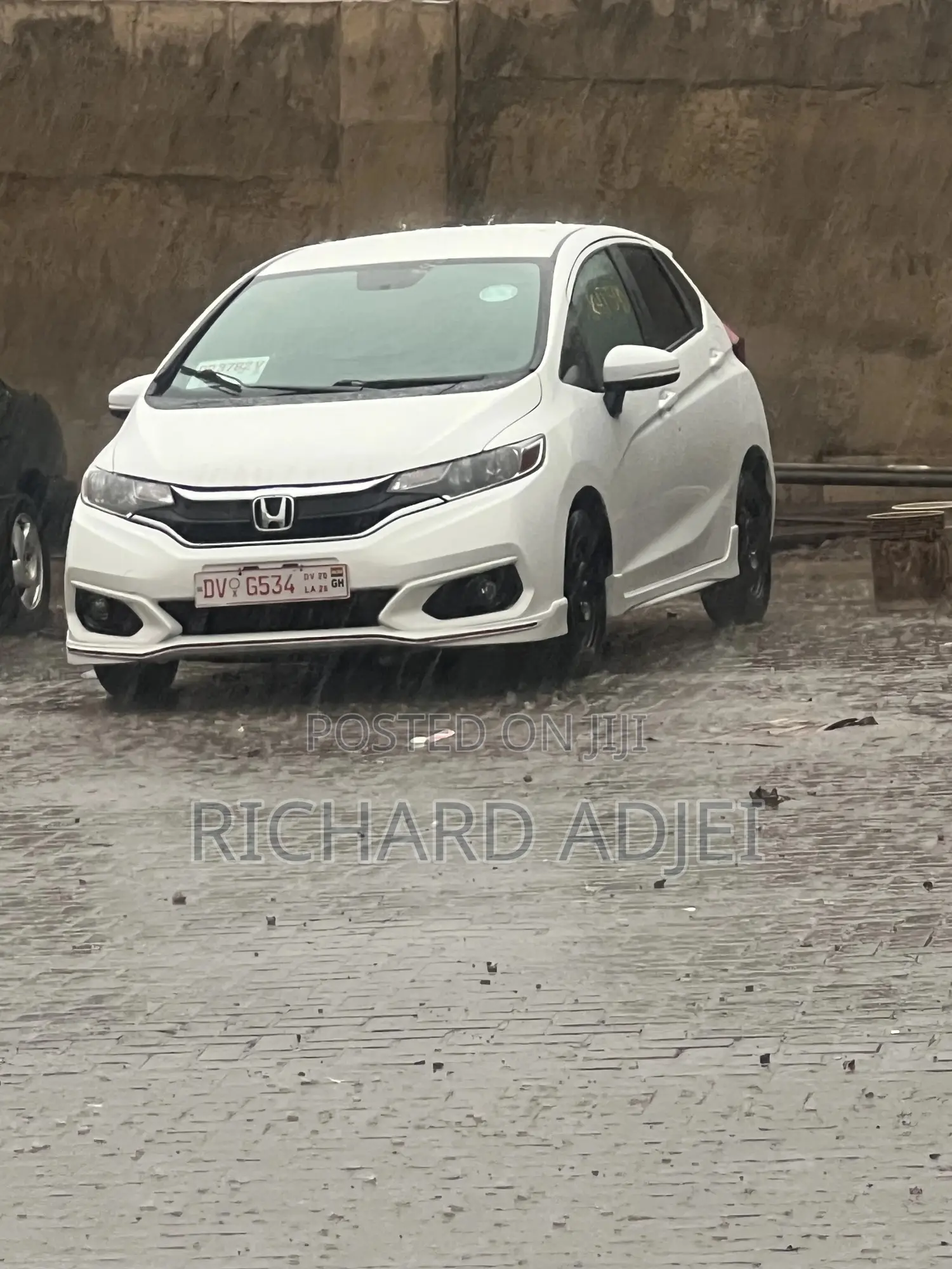 Honda Fit Sport 2018 White