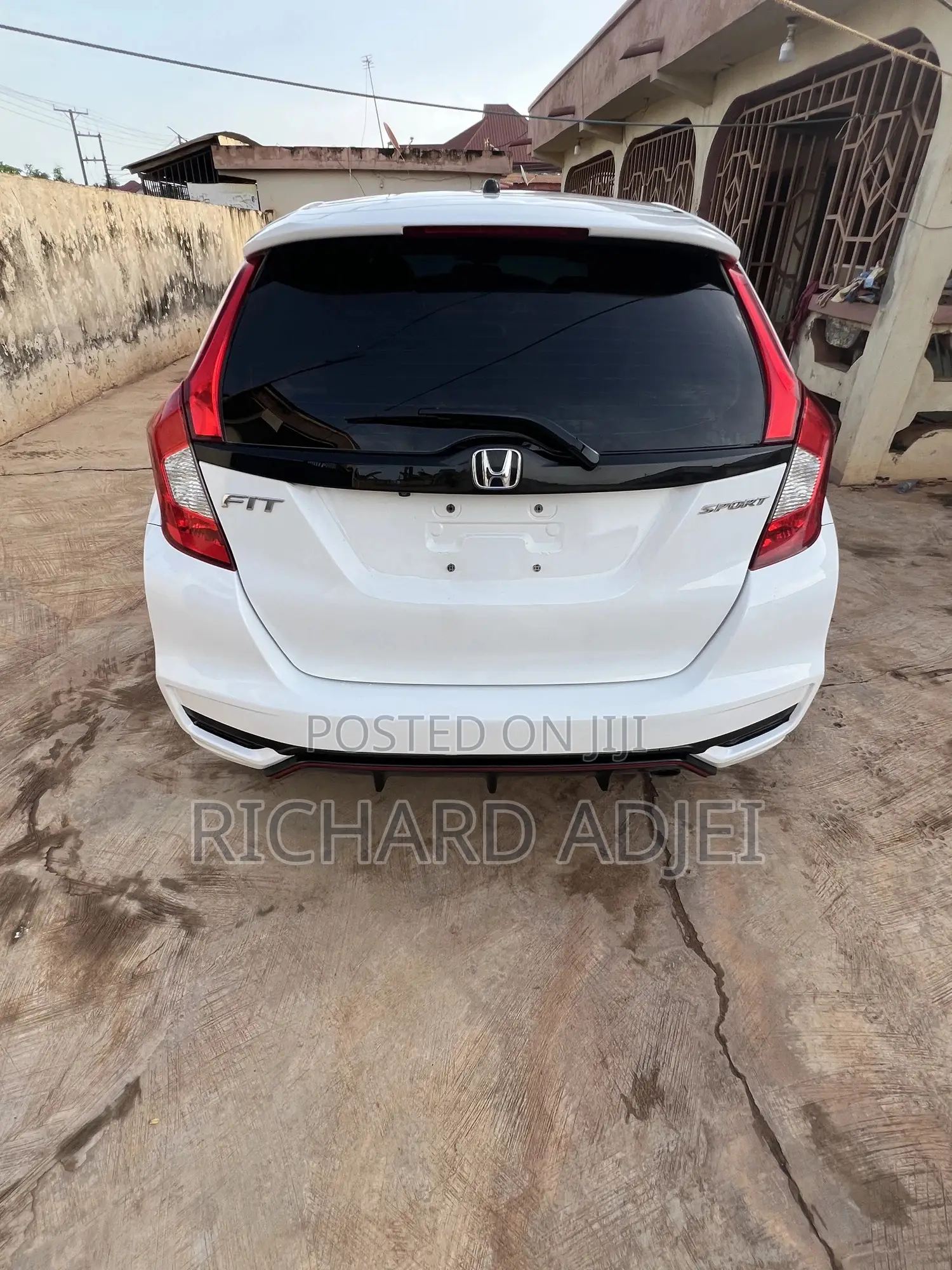 Honda Fit Sport 2018 White