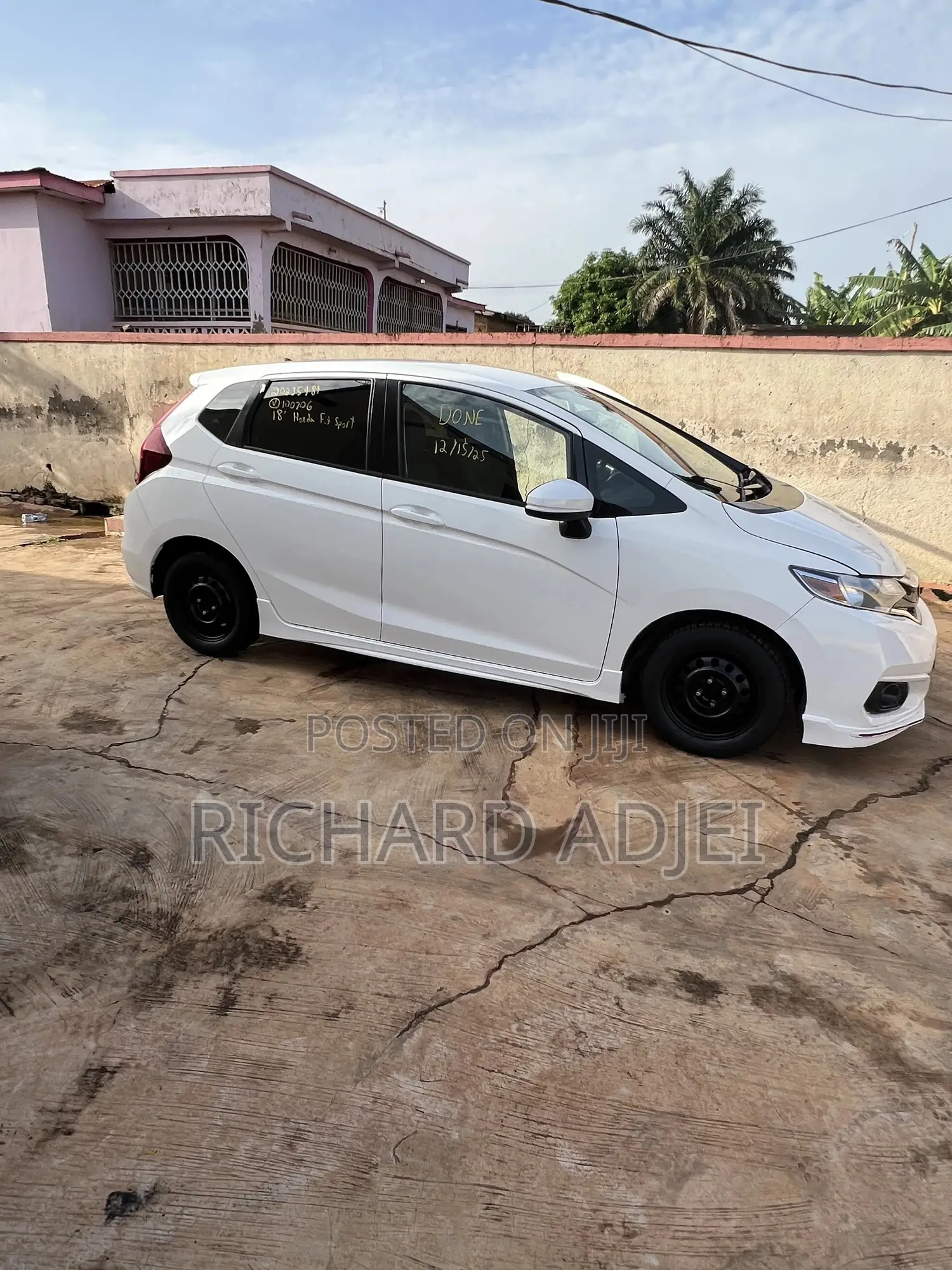 Honda Fit Sport 2018 White
