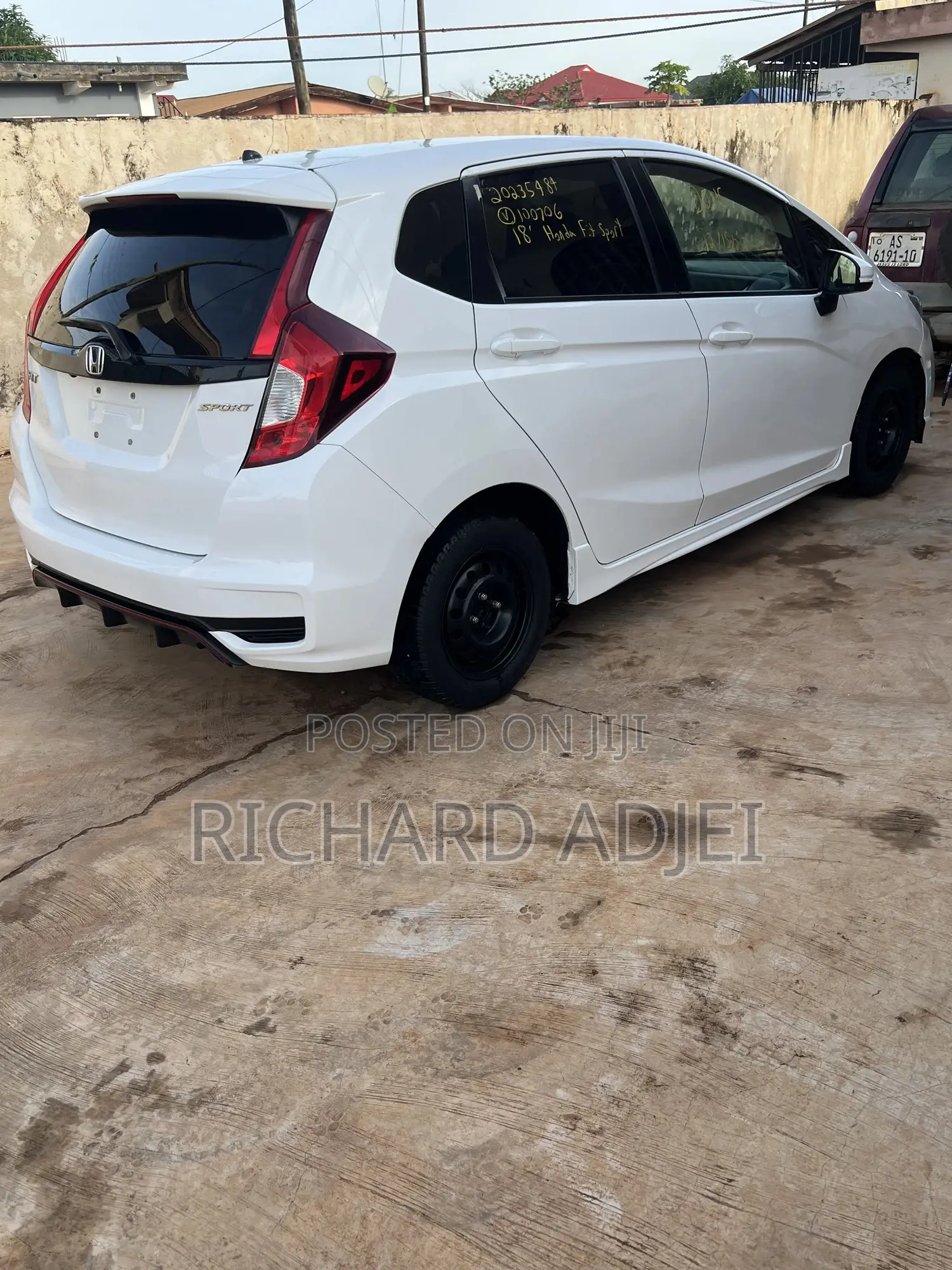 Honda Fit Sport 2018 White
