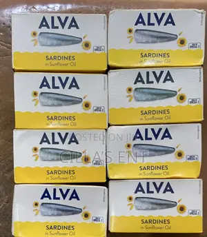 Alva Sardines in Sunflower Oil