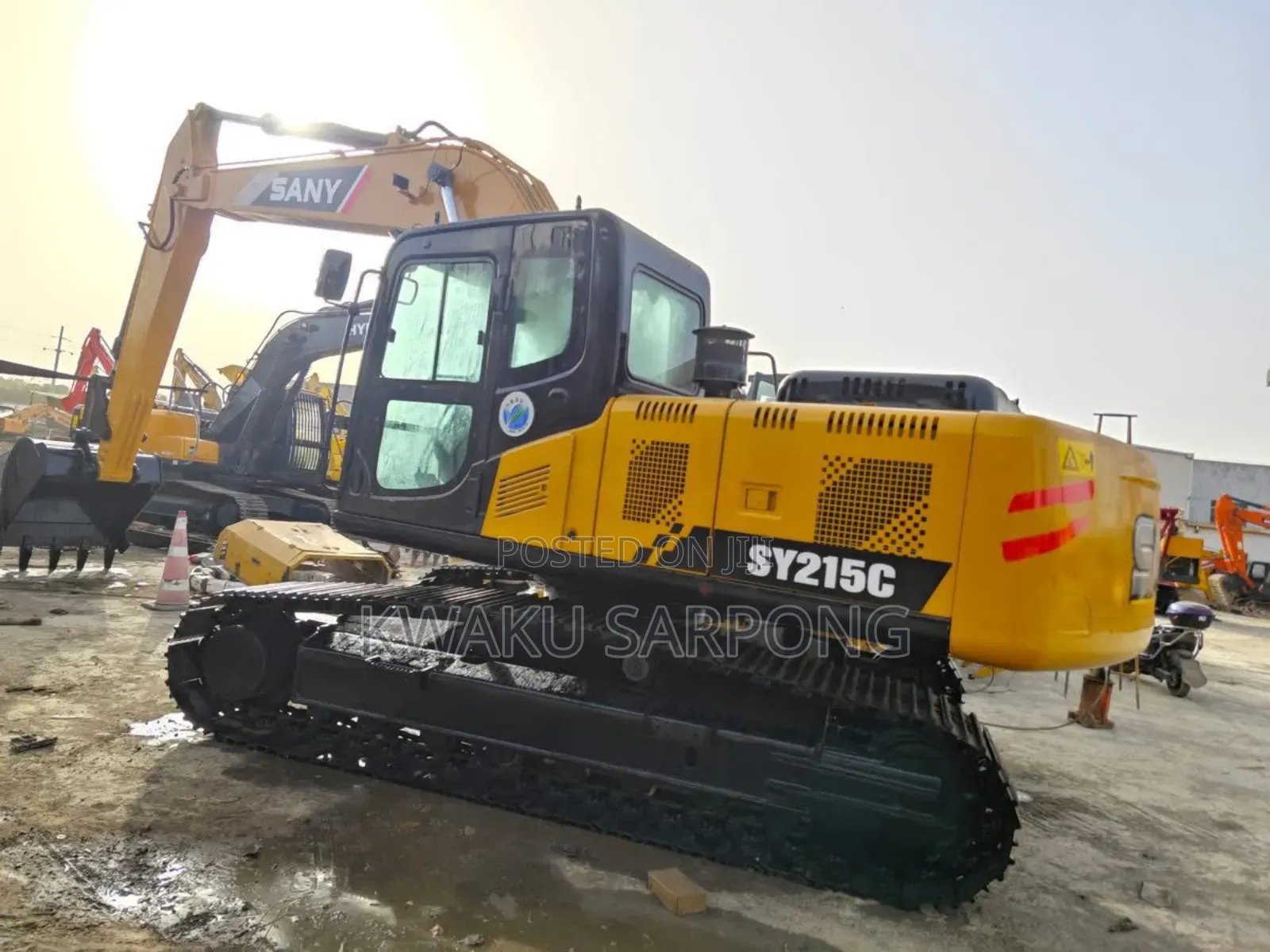 XCMG and Sany 215 China Machine