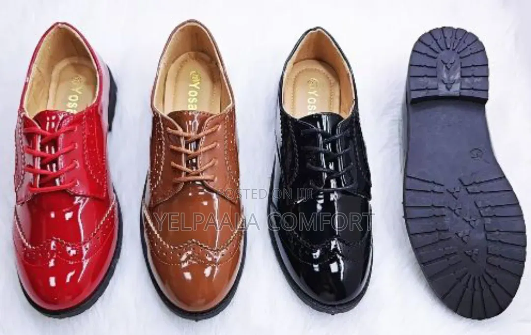 Original Yosara Ladies Mirror Shoes – Shiny Patent Loaf