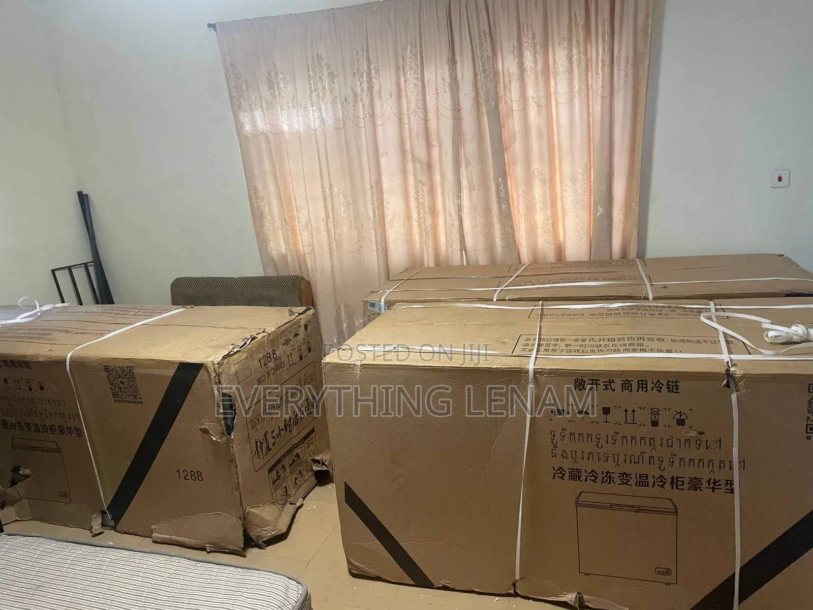 Double Door Freezer