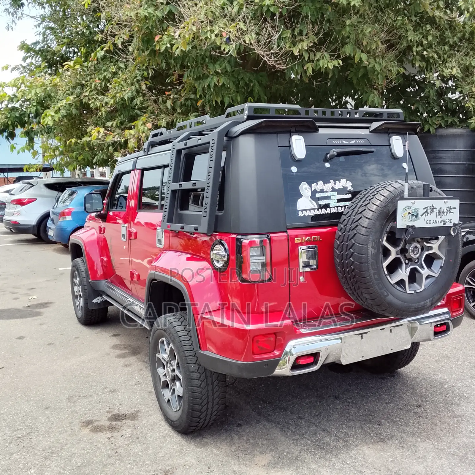 BAW Jeep 2018 Red