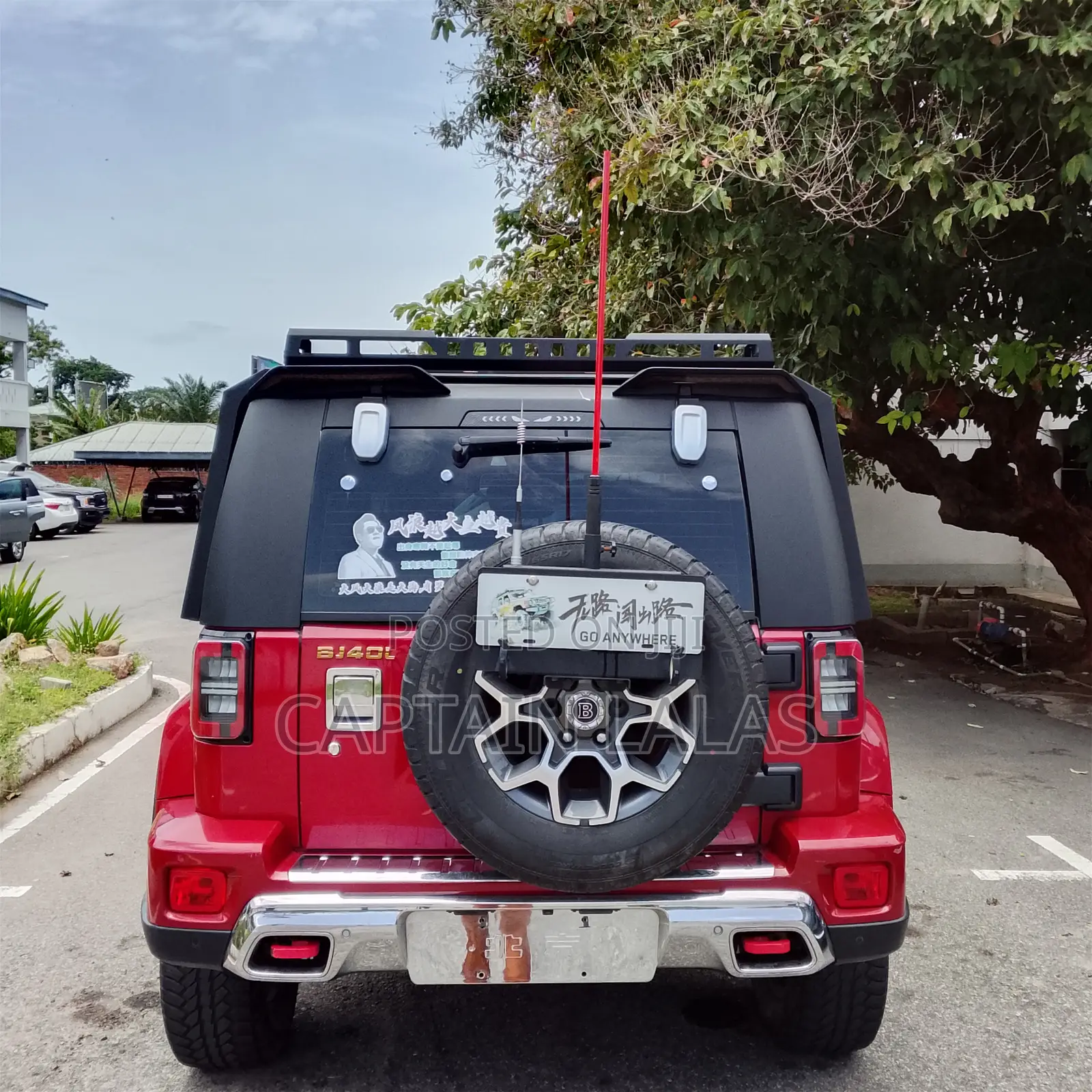 BAW Jeep 2018 Red