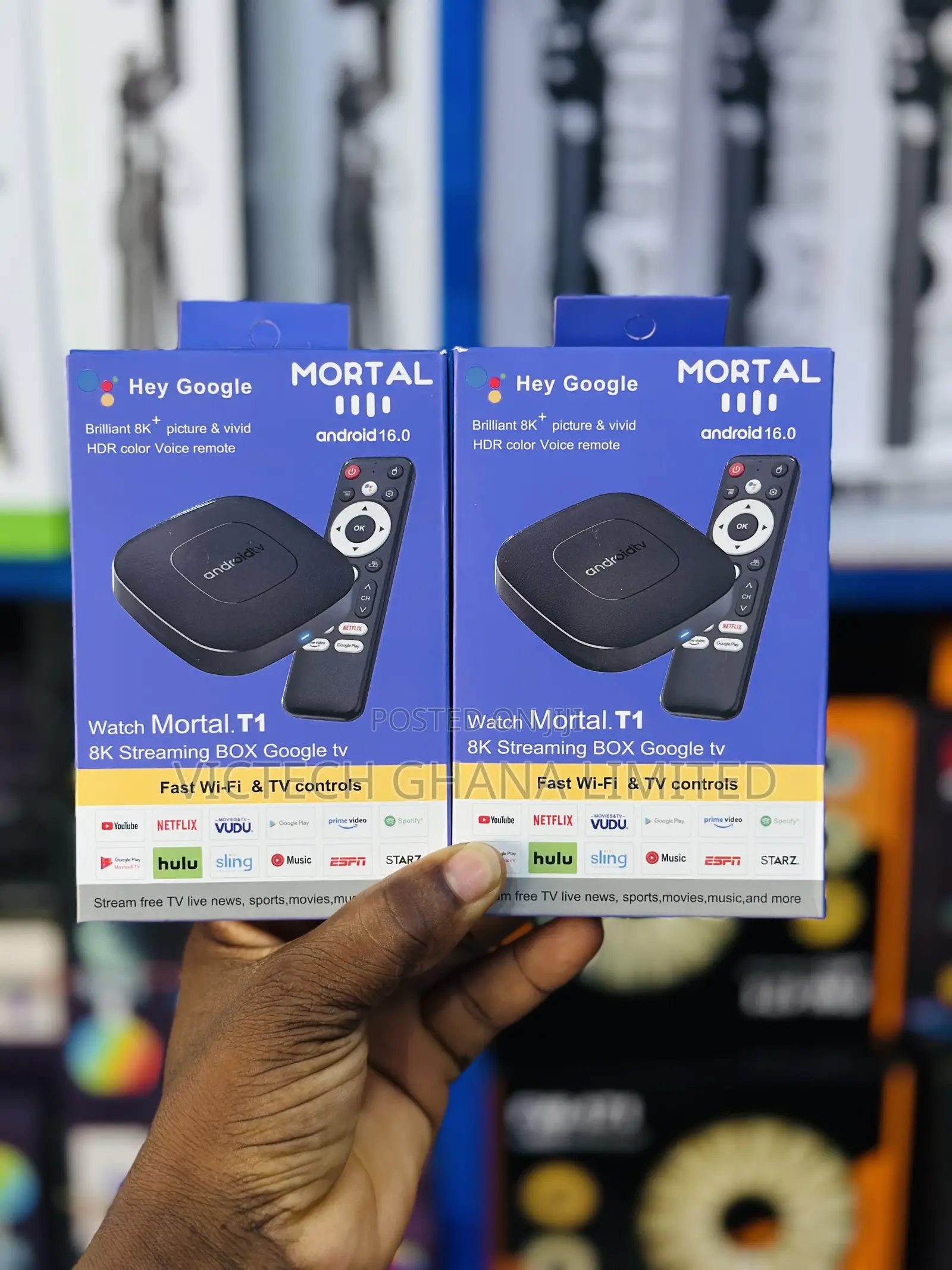 Mortal T1 Tv Box