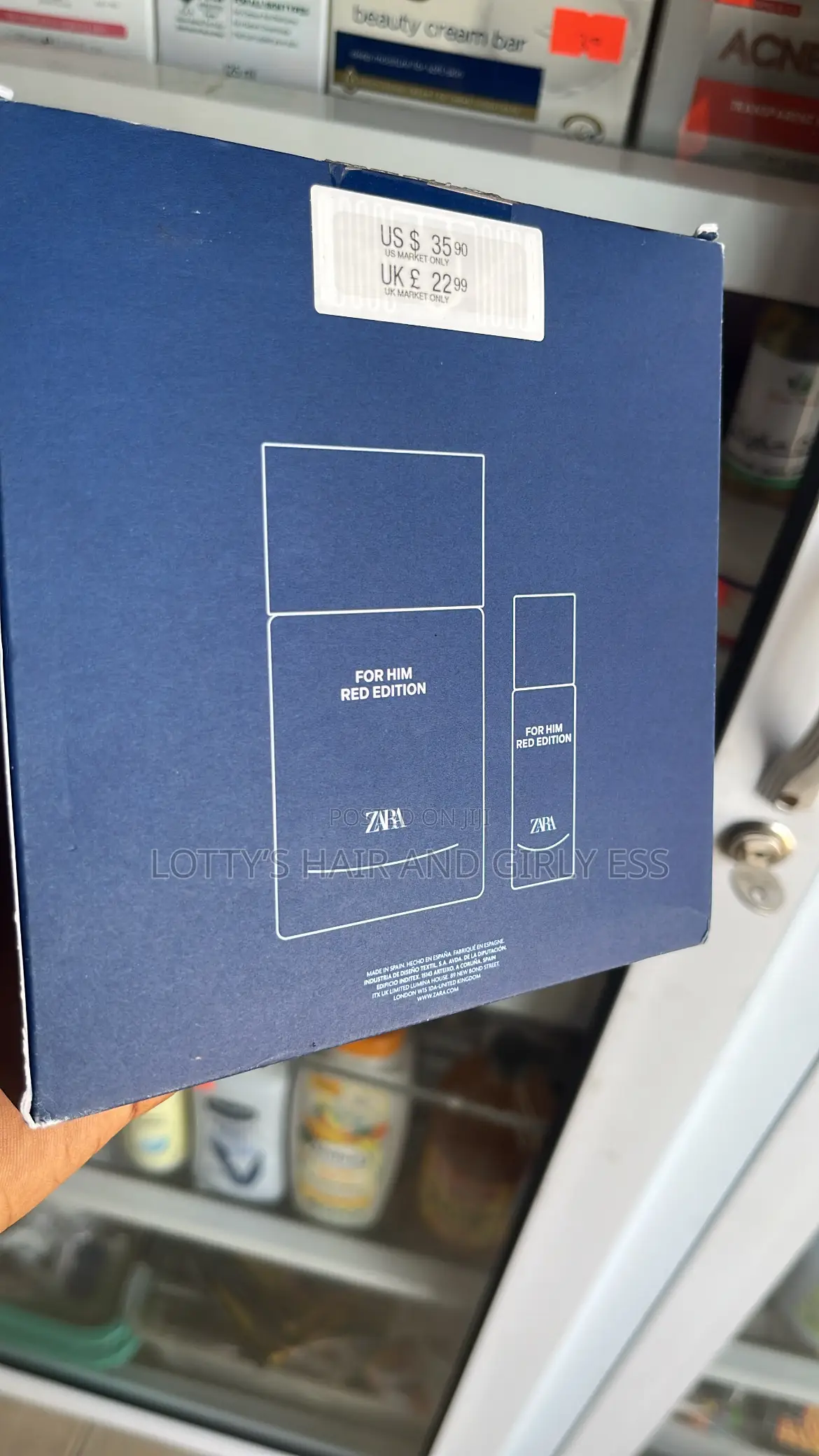 Zara for Him Red Edition Edp Set 100ml +12ml