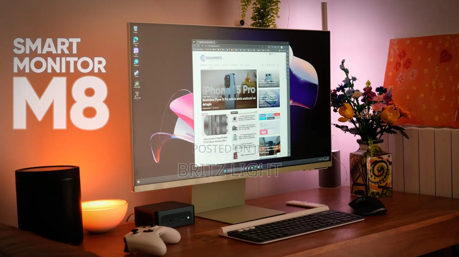 Samsung M8 Monitor