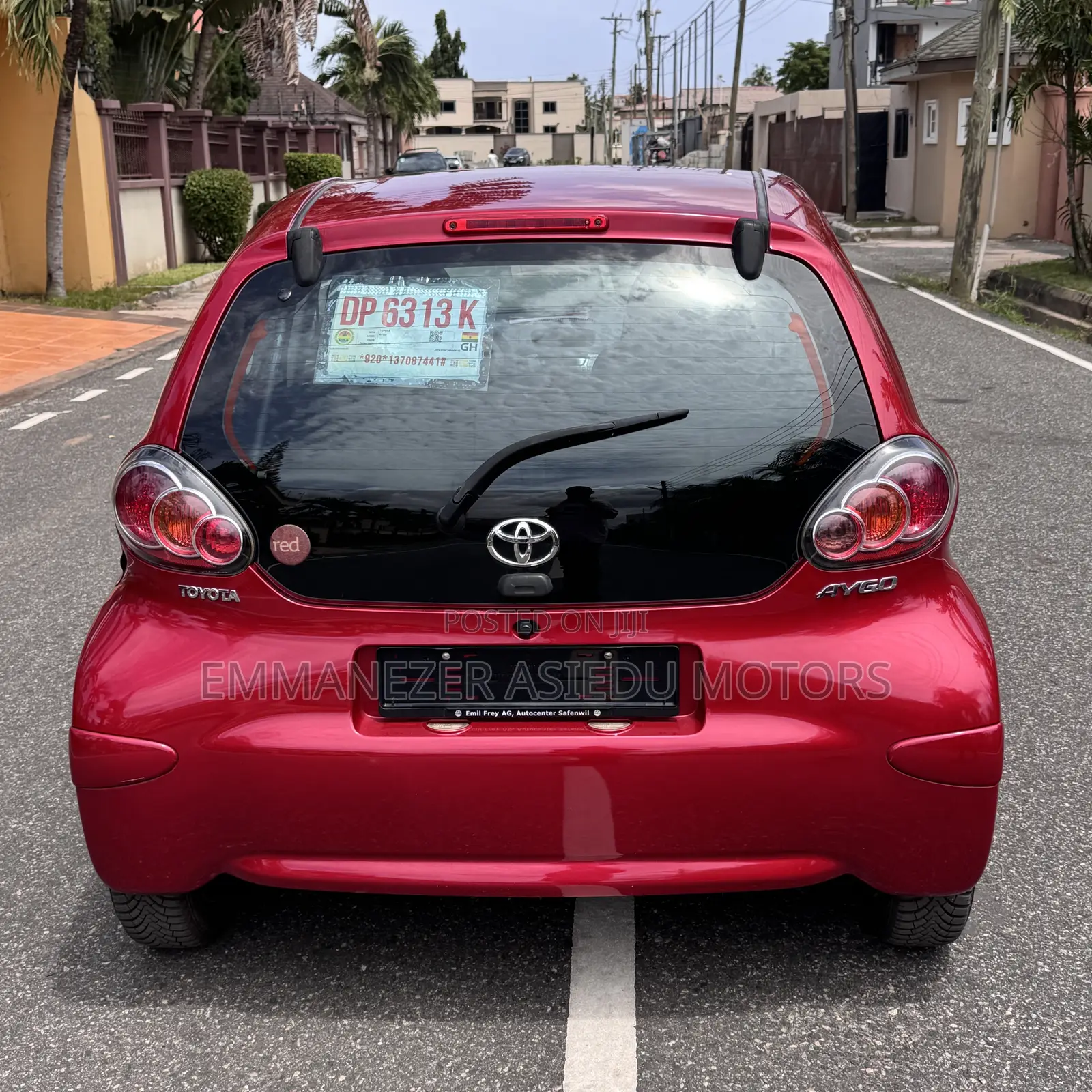 Toyota Yaris Base Hatchback 3dr 2010 Burgundy