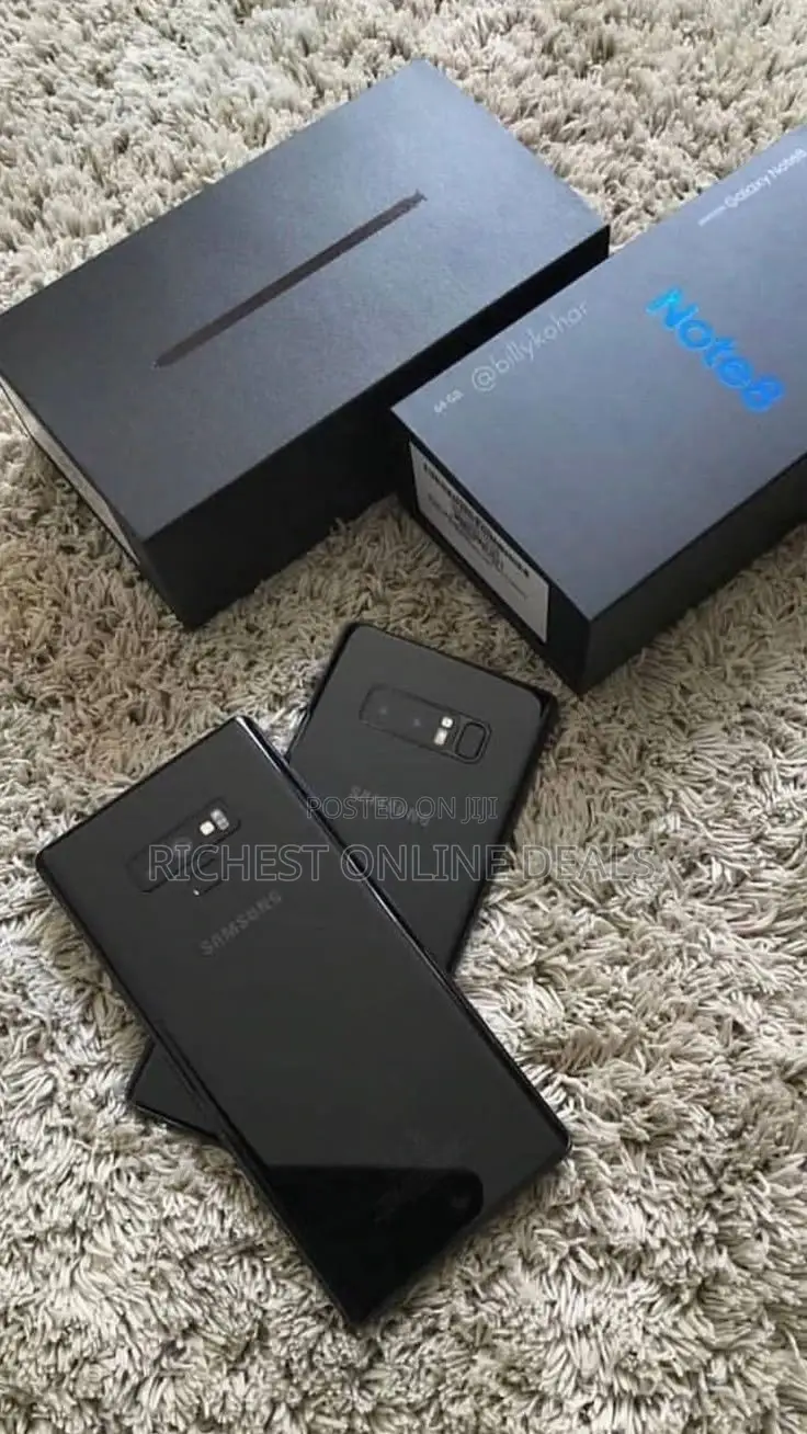 New Samsung Galaxy Note 8 64 GB Black
