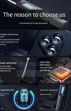 T15 Intelligent Detector Hidden Camera, Microphone Privacy Protection