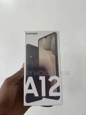 New Samsung Galaxy A12 128 GB Black