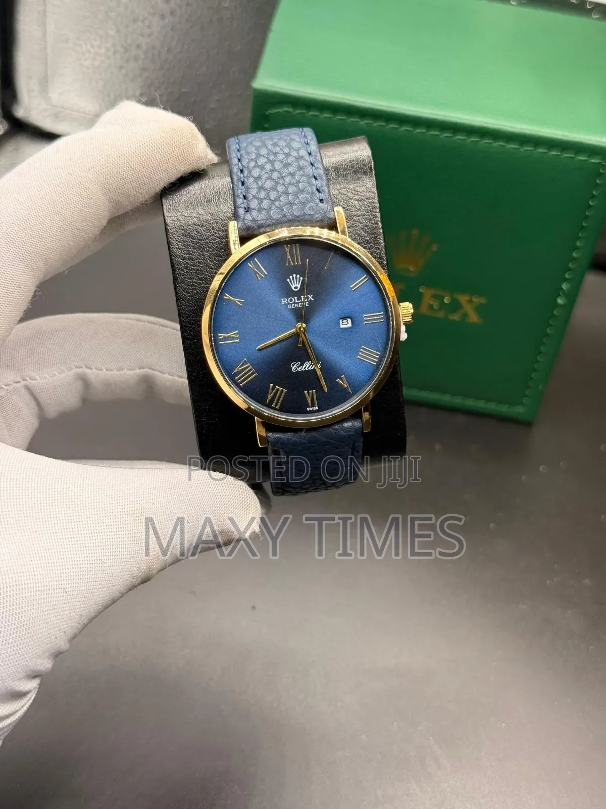 Original Rolex Leather Watches