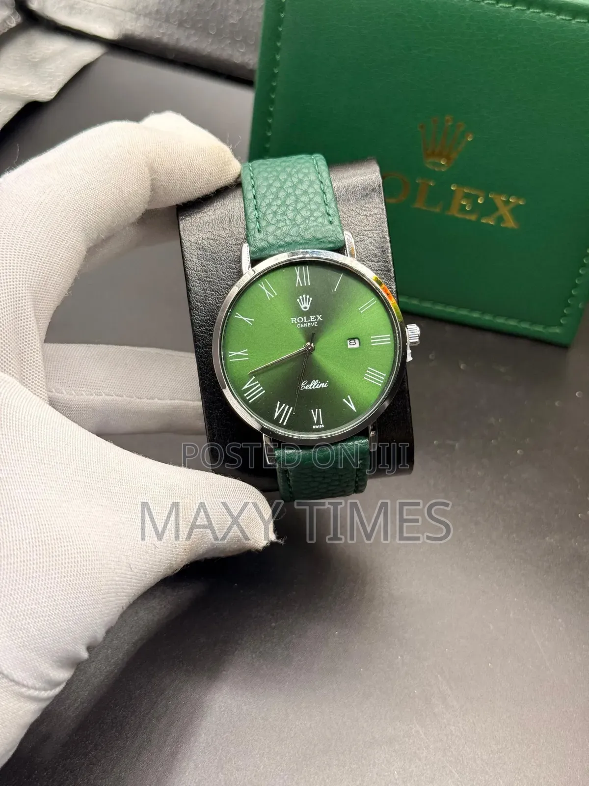Original Rolex Leather Watches