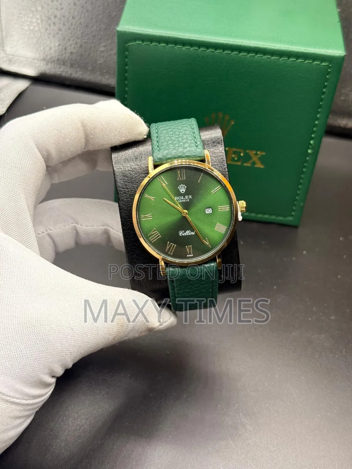 Original Rolex Leather Watches