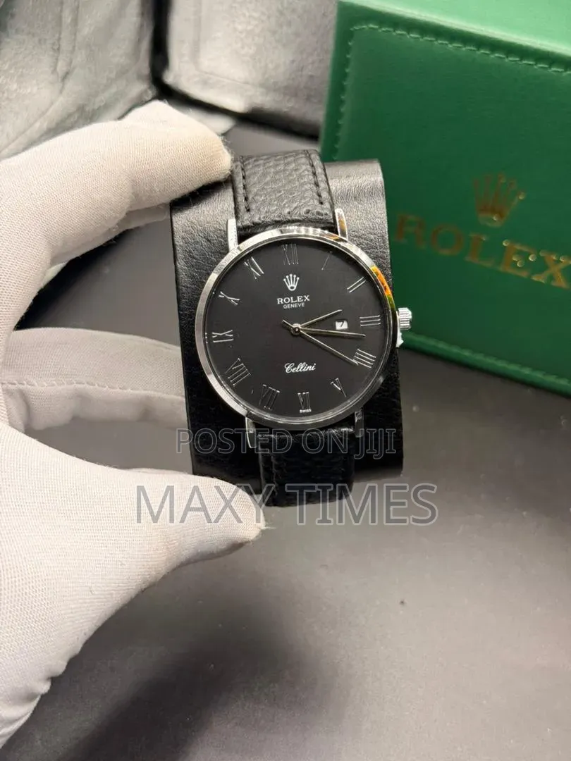 Original Rolex Leather Watches