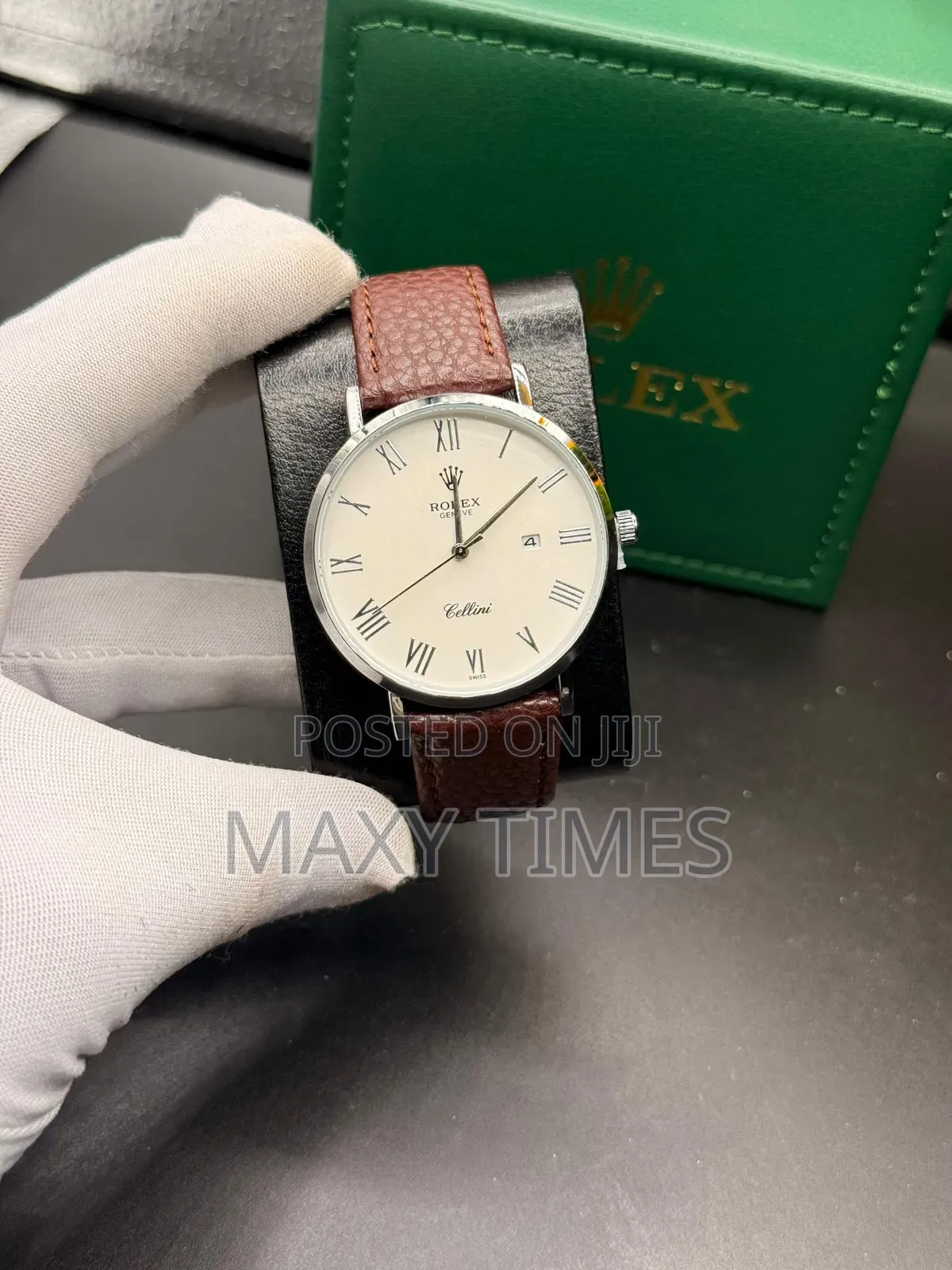 Original Rolex Leather Watches