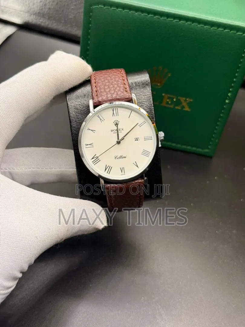 Original Rolex Leather Watches