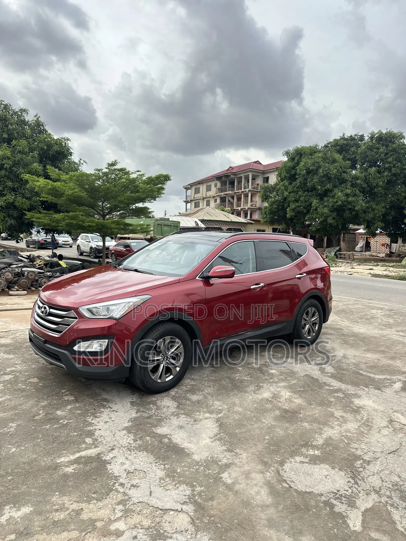 Hyundai Santa Fe Limited AWD 2016 Red