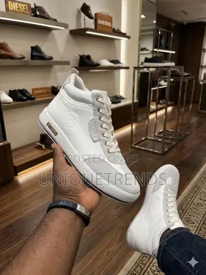 Diesel All White Sneakers
