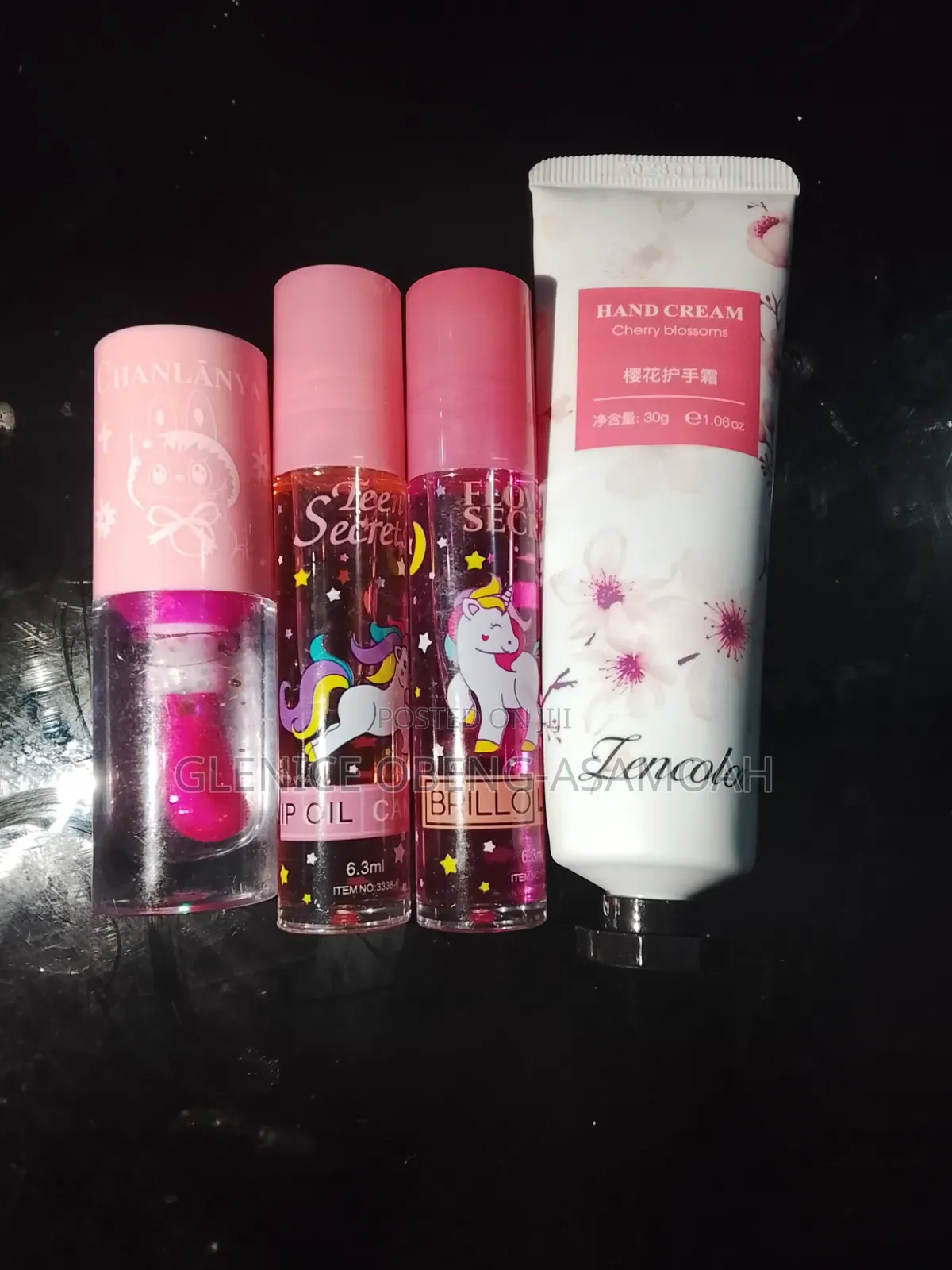 Lip Oil and Hand Cream Combo