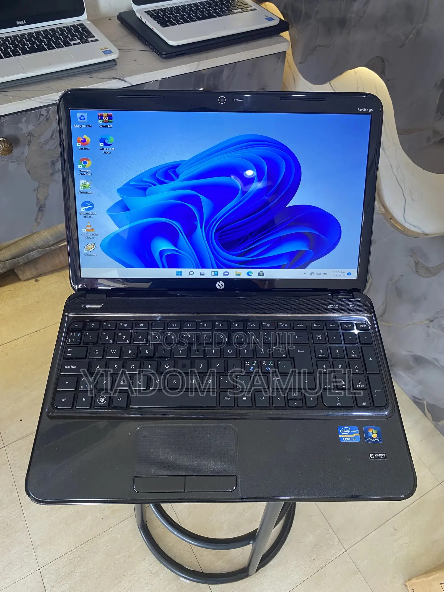 Laptop HP Pavilion G6 8GB Intel Core i3 HDD 500GB