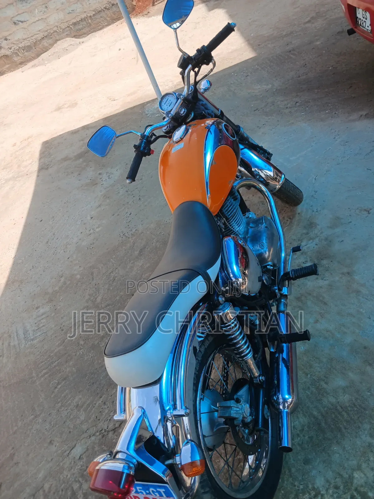Kawasaki EX250 1998 Orange