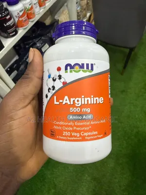 Now L Arginine 500mg 250 Capsules