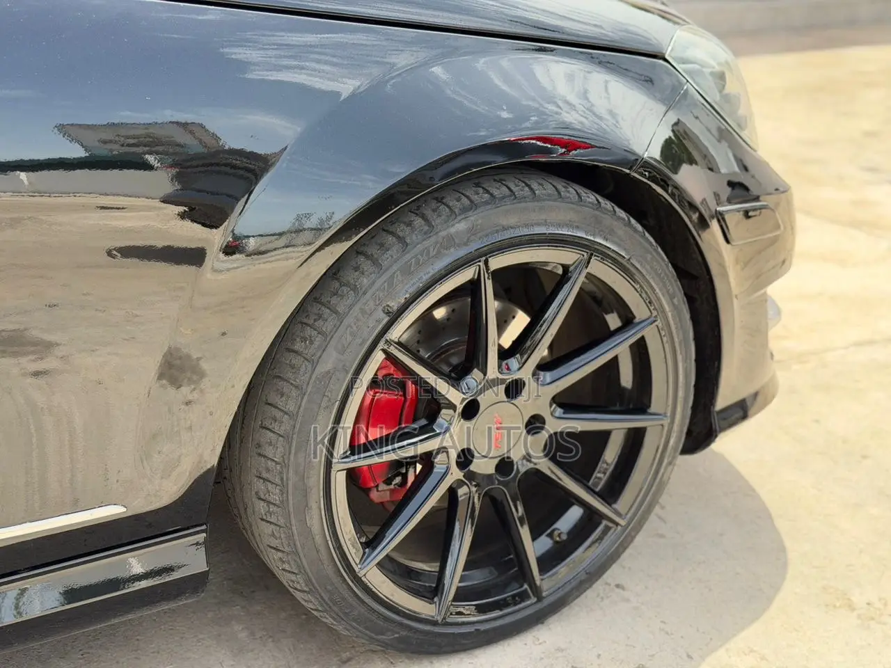 Mercedes-Benz C250 2014 Black